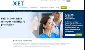 
							         Nursing | OET, English Language Test for Healthcare								  
							    