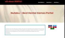 
							         Nutaku – Best Hentai Games Portal – All About Hentai								  
							    