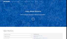 
							         Nutanix Careers - Designer- Nutanix Support Portal								  
							    