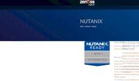 
							         Nutanix Monitoring Integration Partner | Zenoss								  
							    