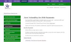 
							         Nutrition Services / Account Payments - Pasco School District								  
							    
