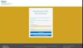 
							         Nutzungsbedingungen für das ASC Service-Portal - Anton Schmittlein ...								  
							    