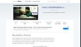 
							         Nvcc.mylabsplus.com website. MyLabsPlus | Pearson.								  
							    