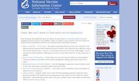 
							         NVIC-Vaccine-News/November-2010/New-NVIC-Advocacy-Portal								  
							    