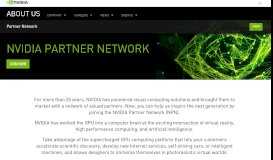 
							         NVIDIA Partner Network								  
							    