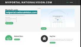 
							         nviportal.nationalvision.com Portal Login								  
							    