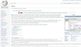 
							         Nvu - Wikipedia								  
							    