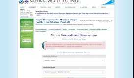 
							         NWS Brownsville Marine Page (with new Marine Portal)								  
							    