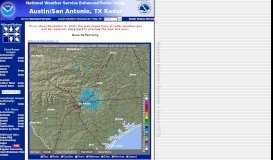 
							         NWS radar image from Austin/San Antonio, TX - Doppler Radar								  
							    