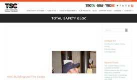 
							         NYC Building and Fire Codes | Total Safety Consulting								  
							    