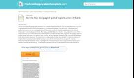 
							         Nyc doe payroll portal login teachers Fill Online, Printable, Fillable ...								  
							    