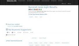 
							         Nycenet npsis login Results For Websites Listing - SiteLinks.Info								  
							    