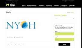 
							         NYOH - Cooley Group, Inc - Cooley Brand								  
							    