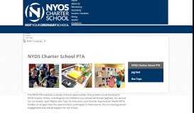 
							         NYOS Charter School PTA								  
							    