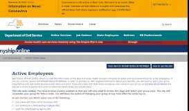 
							         NYSHIP Online Login - Civil Service Department								  
							    