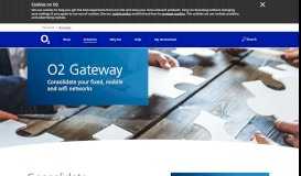 
							         O2 Gateway | Connectivity | O2 Business								  
							    