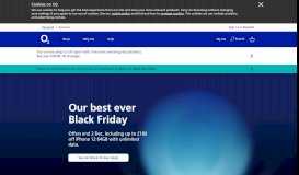 
							         O2 | Mobile Phones, Mobile Broadband and Sim Only Deals on O2								  
							    