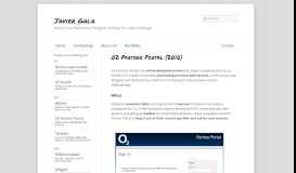 
							         O2 Partner Portal (2010) | Javier Gala								  
							    