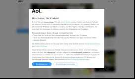 
							         o2 Willkommen | Kostenlose Email, Nachrichten & Wetter ... - AOL								  
							    