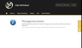 
							         Oak Hill School / Homepage - Caldwell County Schools								  
							    