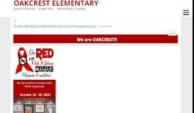 
							         Oakcrest Elementary School								  
							    