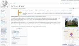 
							         Oakham School - Wikipedia								  
							    