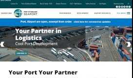 
							         Oakland Seaport - Your Port, Your Partner								  
							    