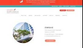 
							         Oakland - TMS Health Solutions								  
							    