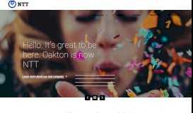 
							         Oakton | Home - Oakton								  
							    