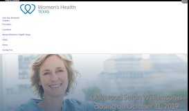 
							         Oakwood Seton Williamson - Women's Health Texas								  
							    