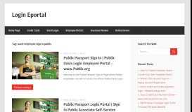 
							         oasis employee sign in publix Archives - Login Eportal								  
							    
