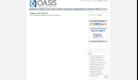 
							         OASIS Members Form Technical Committee to Develop Web Services ...								  
							    