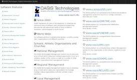 
							         OASIS Technologies - campusSIS								  
							    