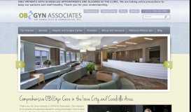 
							         OB Gyn Associates | Obstetric and Gynecologic Services in the Iowa ...								  
							    