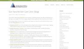 
							         Obagi NuDerm: Our Favorite Skin Care Line								  
							    