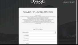
							         - Oberalp Service Portal								  
							    