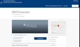 
							         OB/GYN Associates: OBGYN Richmond VA								  
							    