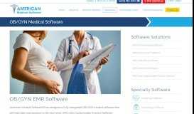 
							         OB/GYN EMR Software - American Medical Software								  
							    