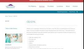 
							         OB/GYN | MountainView Medical Group								  
							    