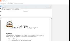 
							         Objective - Oshkosh Supplier Portal - studylib.net								  
							    