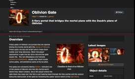 
							         Oblivion Gate (Object) - Giant Bomb								  
							    