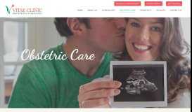 
							         Obstetric Care - Vitae Clinic								  
							    