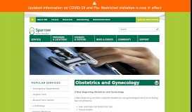 
							         Obstetrics and Gynecology | Hayes Green Beach Memorial Hospital								  
							    