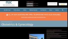 
							         Obstetrics & Gynecology - Mid Dakota Clinic								  
							    