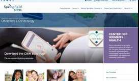 
							         Obstetrics & Gynecology | Springfield Clinic								  
							    