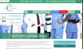 
							         Obstetrics/Gynecology – Clinics of North Texas								  
							    