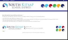 
							         Obtaining Your Login - South Kitsap Schools								  
							    