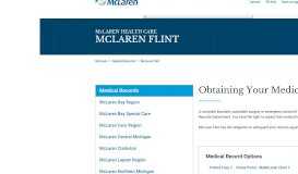 
							         Obtaining Your Medical Records McLaren Flint								  
							    