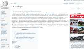 
							         OC Transpo - Wikipedia								  
							    