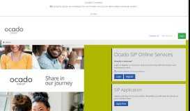 
							         Ocado SIP Online Services - YBS Share Plans								  
							    